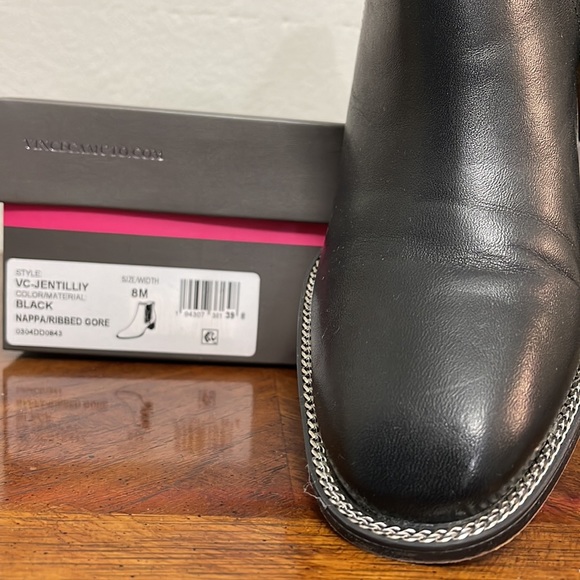 VINCE CAMUTO Jentilly Black boot Size 8M - Picture 9 of 12